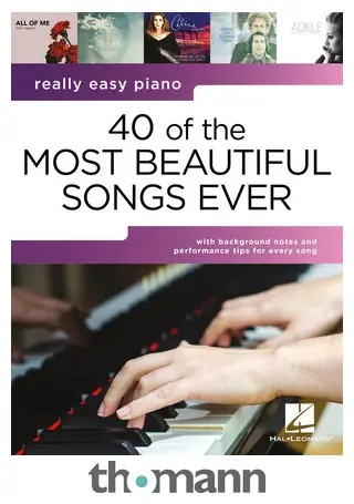 Super Cena Hal Leonard Really Easy Piano 40 Most