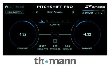 Zynaptiq Pitchshift Pro Sezónní Sleva