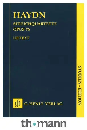 Kup Teď Henle Verlag Haydn Streichquartette op.76