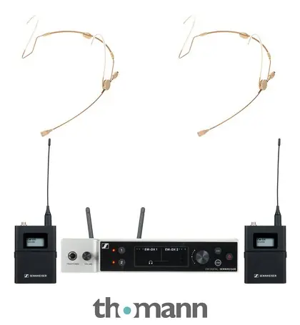 Sennheiser EW-DX 2x HSP 2 Lemo R1-9 Set Přímo Od Výrobce