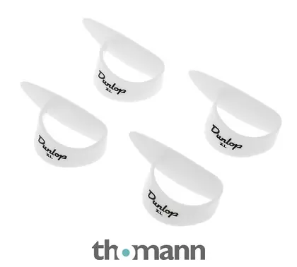 Dunlop Thumb Pick XL white 4er Set Super Cena