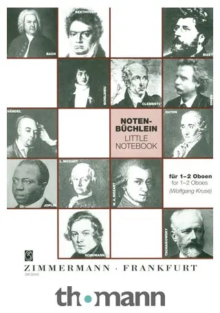 Finální Výprodej Zimmermann Verlag Notenbüchlein Oboe