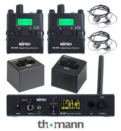 Akční Nabídka Mipro MI-58 Twin Set