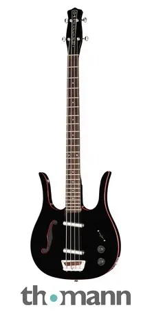Sezónní Sleva Danelectro 58 Longhorn Bass Black Red