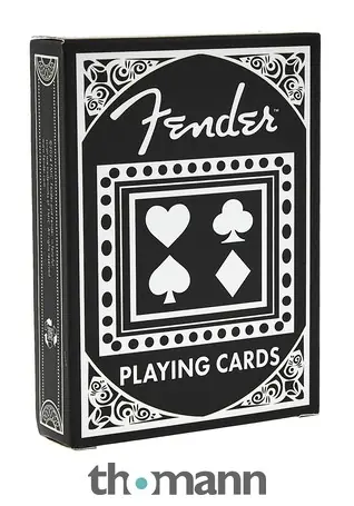 Omezená Nabídka Fender Playing Cards