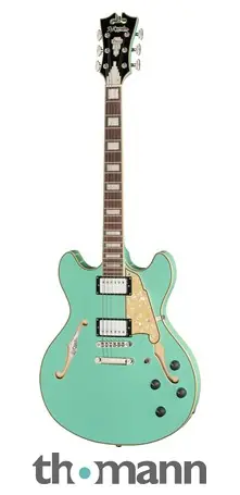 DAngelico Premier DC Surf Green Sleva