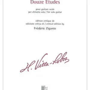 Akce Editions Durand Villa-Lobos 12 Etudes