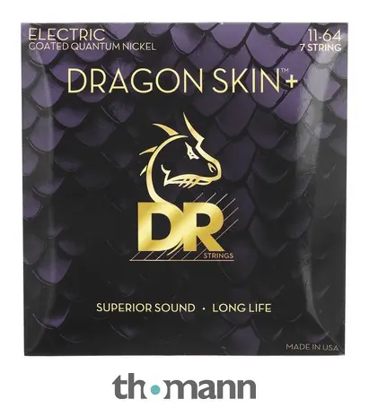 Akční Cena DR Strings Dragon Skin+ DEQ-7/1164 Coated