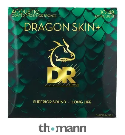 Odeslání Ihned DR Strings Dragon Skin+ DAP-10/48 Coated