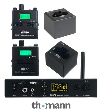 Mipro MI-58-DNT Twin Set Kup Teď