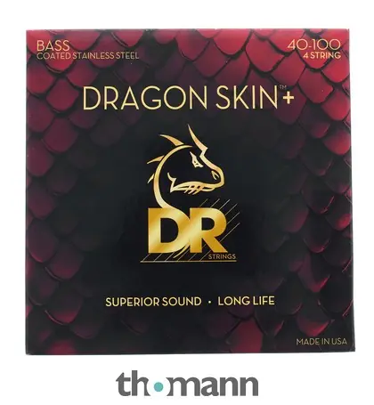 Nejlepší Volba DR Strings Dragon Skin+ DBS-40 Coated