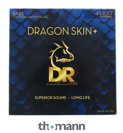 DR Strings Dragon Skin+ DBQ-45/100 Coated Odeslání Ihned
