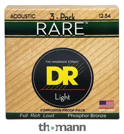 Ihned K Objednání DR Strings Rare Acoustic RPM-12 3-Pack