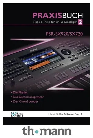 Keys Experts Verlag SX720/920 Praxisbuch 2 Aktuální