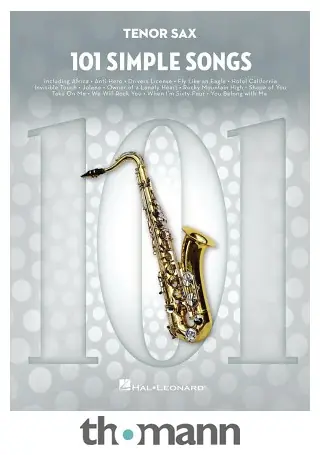 Hal Leonard 101 Simple Songs Tenor Sax Horká Nabídka