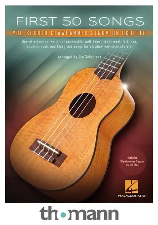 Výprodej Hal Leonard First 50 Clawhammer Ukulele