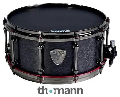 Varus 14"x6,5" Birdseye Black Snare Výhodná Nabídka