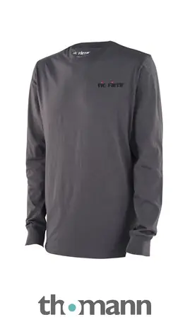 Vysoce Kvalitní Vic Firth Gray Long Sleeve Tee M