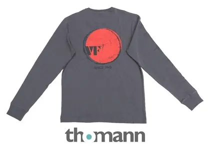 Bezpečná Platba Vic Firth Gray Long Sleeve Tee L
