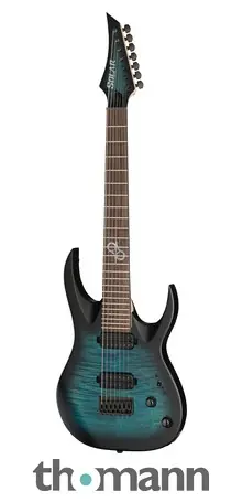 Solar Guitars AB2.7Blue Burst Thomann LTD Tovární Cena