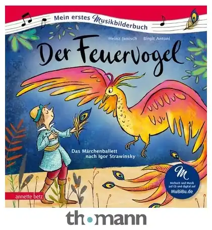 Tovární Cena Annette Betz Verlag Der Feuervogel Musikbilderbuch
