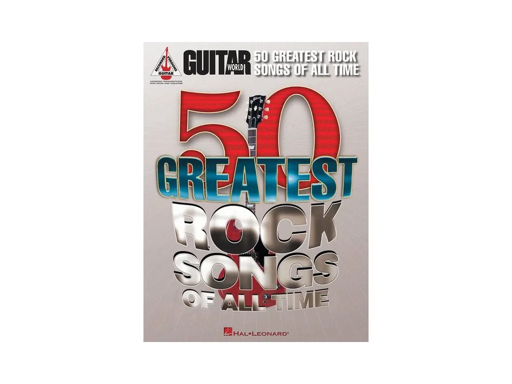 Aktuální Hal Leonard - 50 Greatest Rock Songs Of All Time