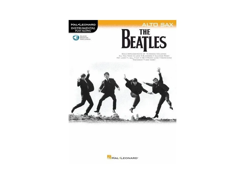 Horká Nabídka The Beatles For Alto Sax Play Along + Audio Online