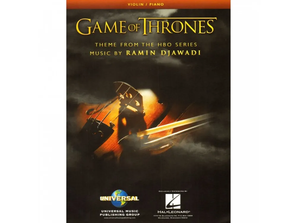 Vysoce Kvalitní Game of Thrones - Violin/piano
