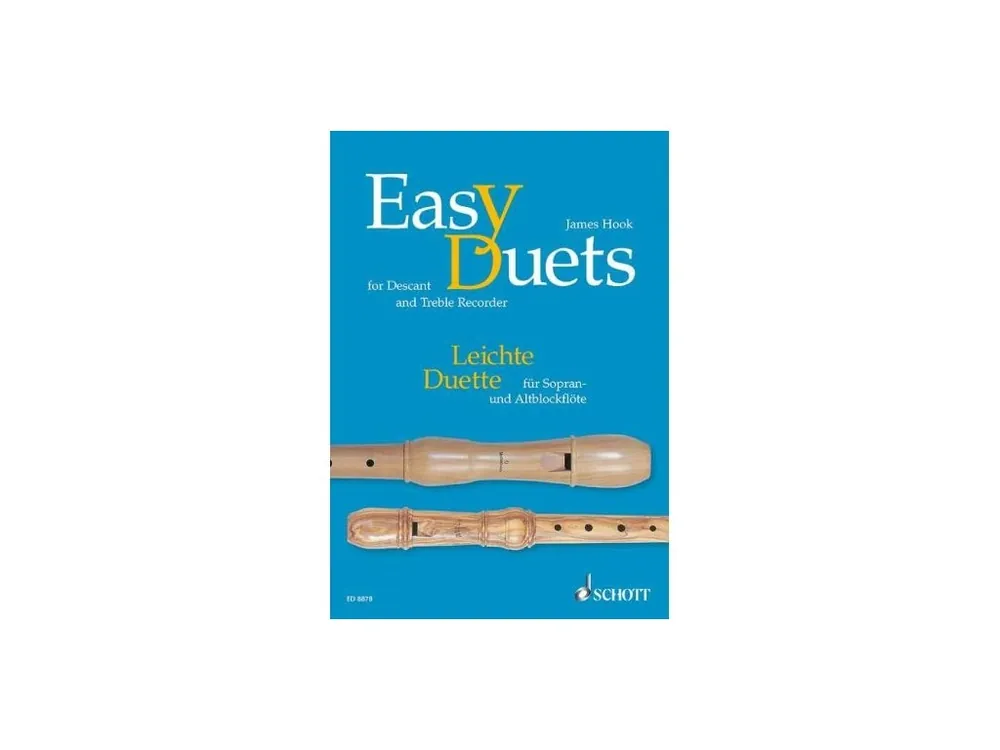 Originální Easy Duets - na sopránovou a zocovou flétnu