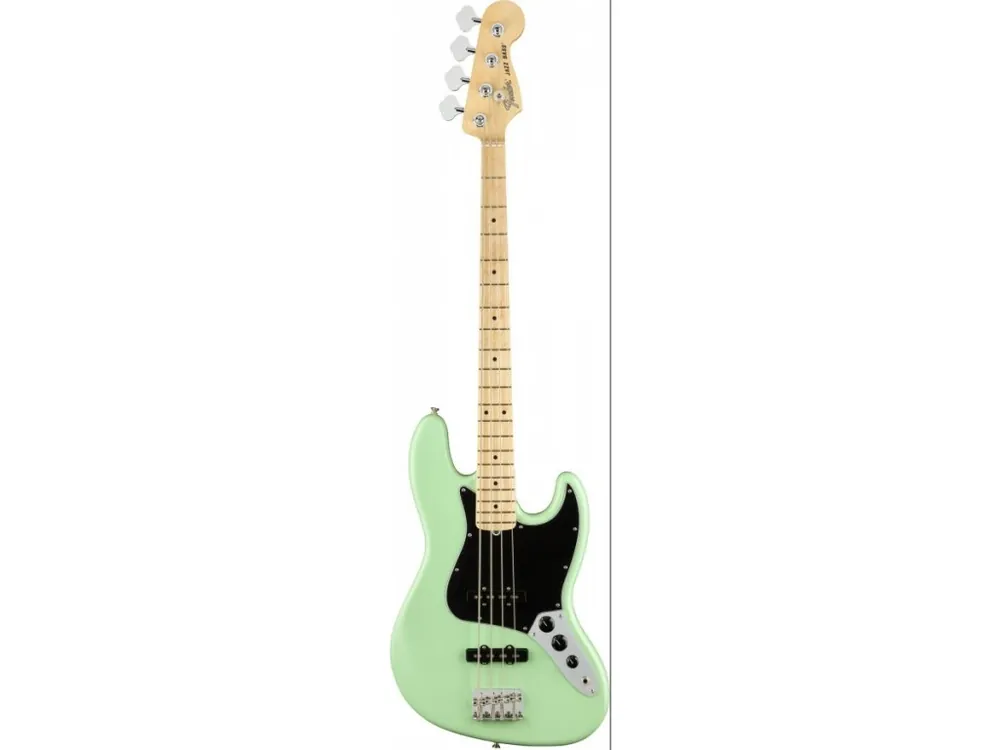 Baskytara FENDER American Performer Jazz Bass SS Green Nízká Cena
