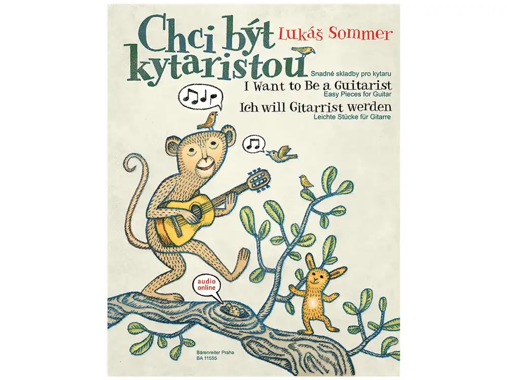 Pouze Dnes Chci být kytaristou - snadné skladby pro kytaru