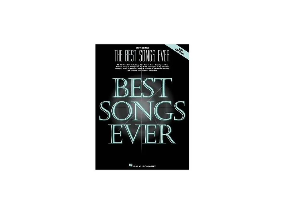 Nakupujte Hned Noty na kytaru - THE BEST SONGS EVER