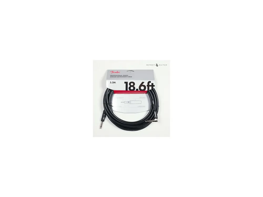 Originální FENDER Professional Series 18.6‘ Instrument Cable Angled