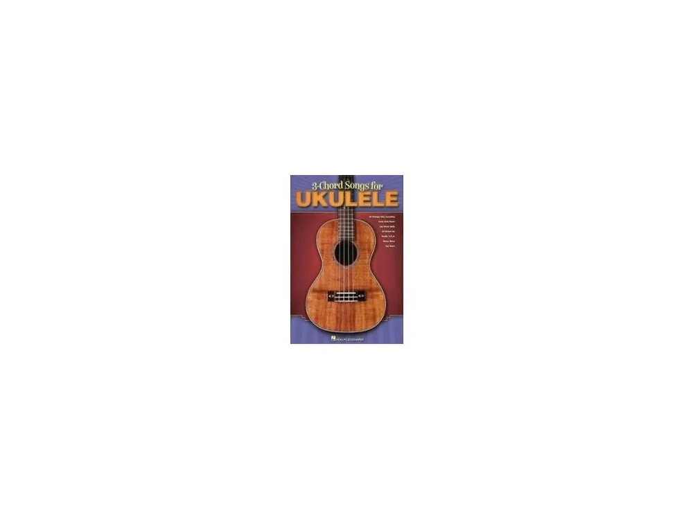 Zlevněný Noty na ukulele - Three-Chord Songs for Ukulele
