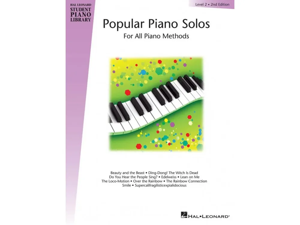 Noty na klavír - Popular Piano Solos – Level 2, 2nd Edition Ověřený