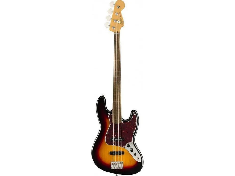 Bezpečná Platba Basová kytara FENDER Classic Vibe ‘60s Jazz Bass® Fretless
