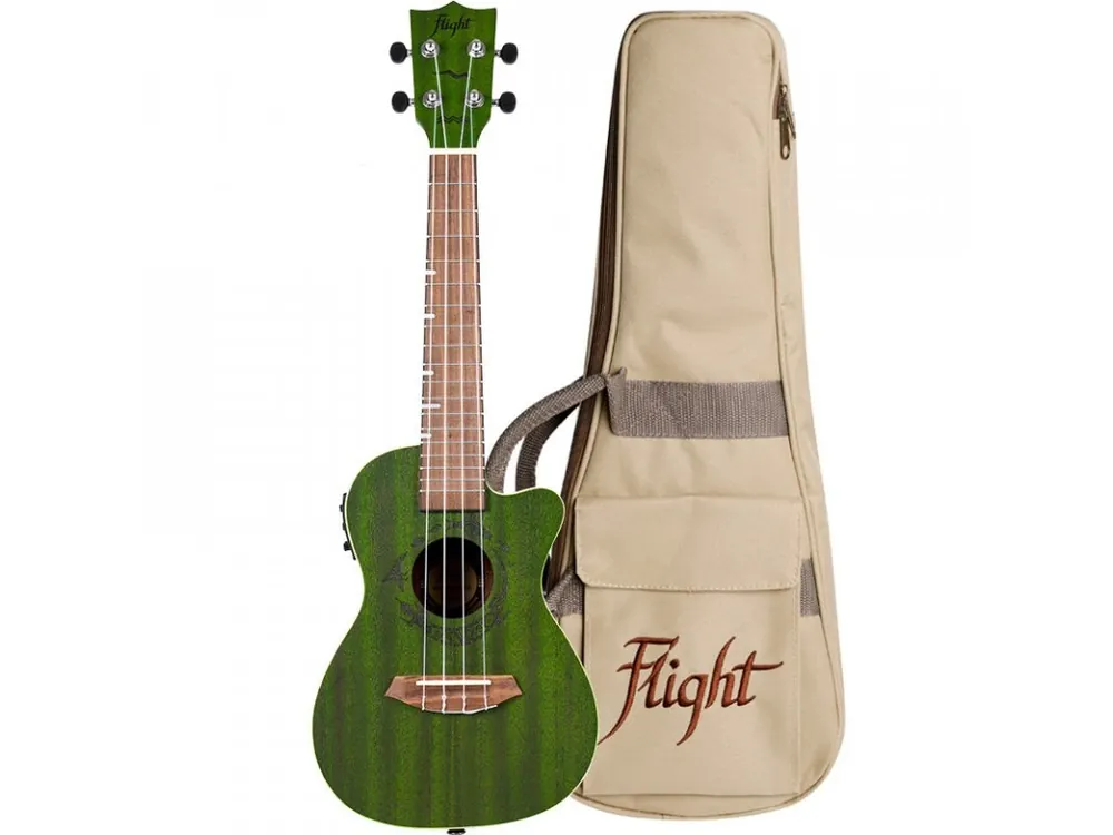 Novinka Ukulele koncertní FLIGHT DUC-380 CEQ JADE