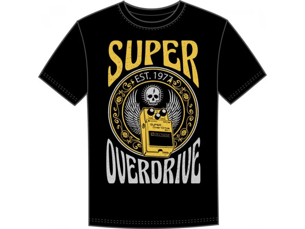 Boss SD1 Crew T-Shirt Black L Značkový