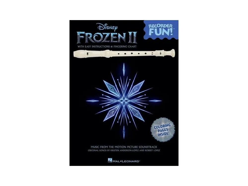 Horká Nabídka Songs from Frozen II pro zobcové flétny