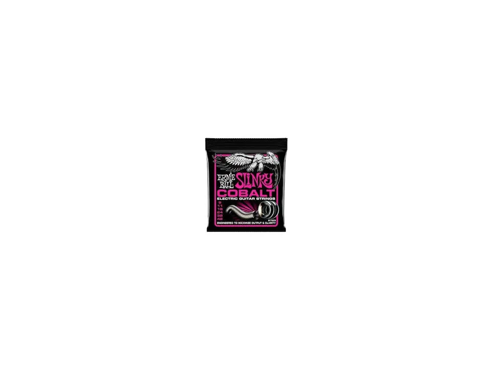 Bezpečná Platba Ernie Ball Cobalt Slinky struny pro el. kytaru.009-.042