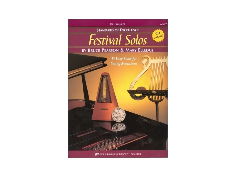 Rychlé Dodání Noty na trubku- Festival Solos 1 + CD / trumpeta