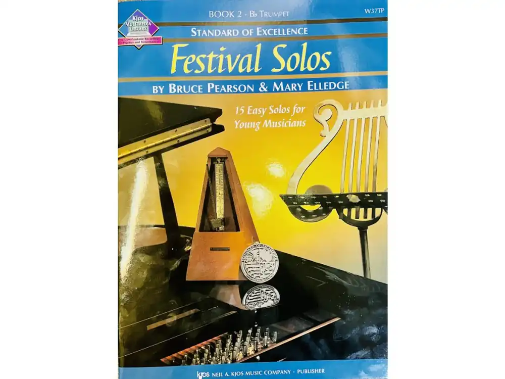 Noty na trubku- Festival Solos 2 + audio / trumpeta Hit Sezóny