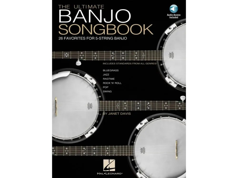 Akční Cena Noty na banjo - The Ultimate BANJO SONGBOOK + Audio Online