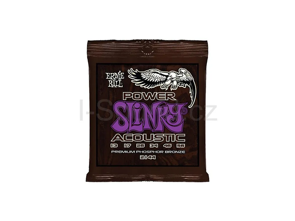 Struny na akustickou kytaru Ernie Ball Power Slinky 2144 Cenově Výhodný