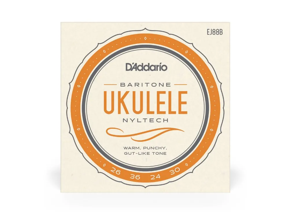 D‘Addario EJ88B Nyltech Ukulele Strings, Baritone Expresní Doručení