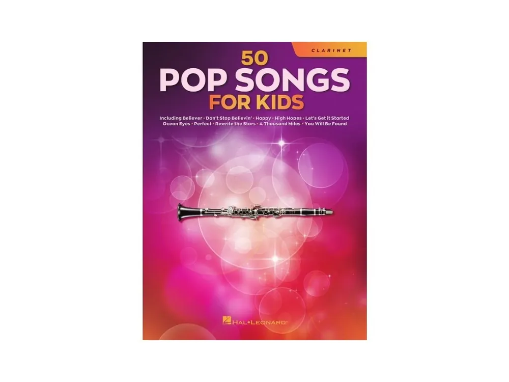 50 POP SONGS FOR KIDS (NOTY NA KLARINET) Sezónní Sleva