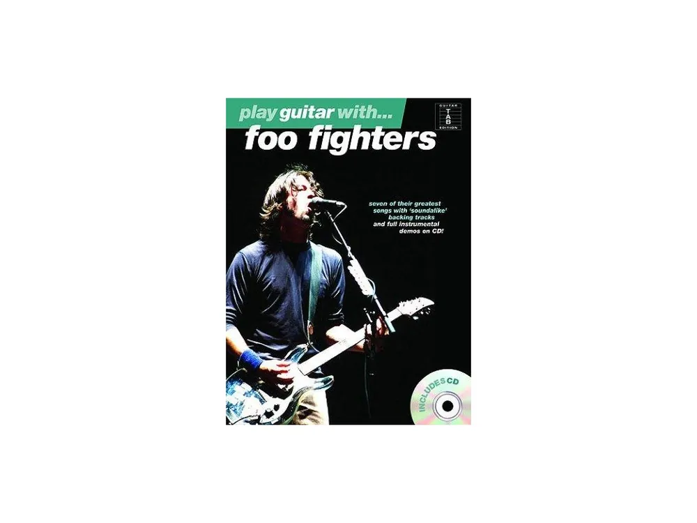 Víkendová Akce Play Guitar With... Foo Fighters (tabulatury, noty, kytara) (+CD)