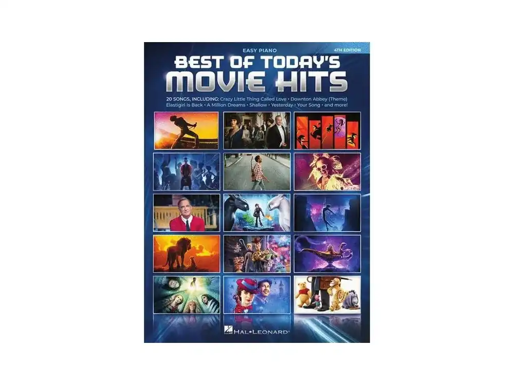 Noty na klavír - Best of Today‘s Movie Hits Autentický