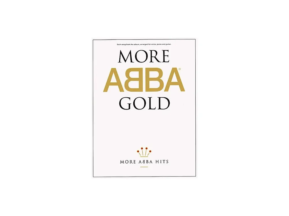 Ověřený Noty pro více nástrojů -More Abba Gold (noty, akordy, texty, klavír, kytara, zpěv)