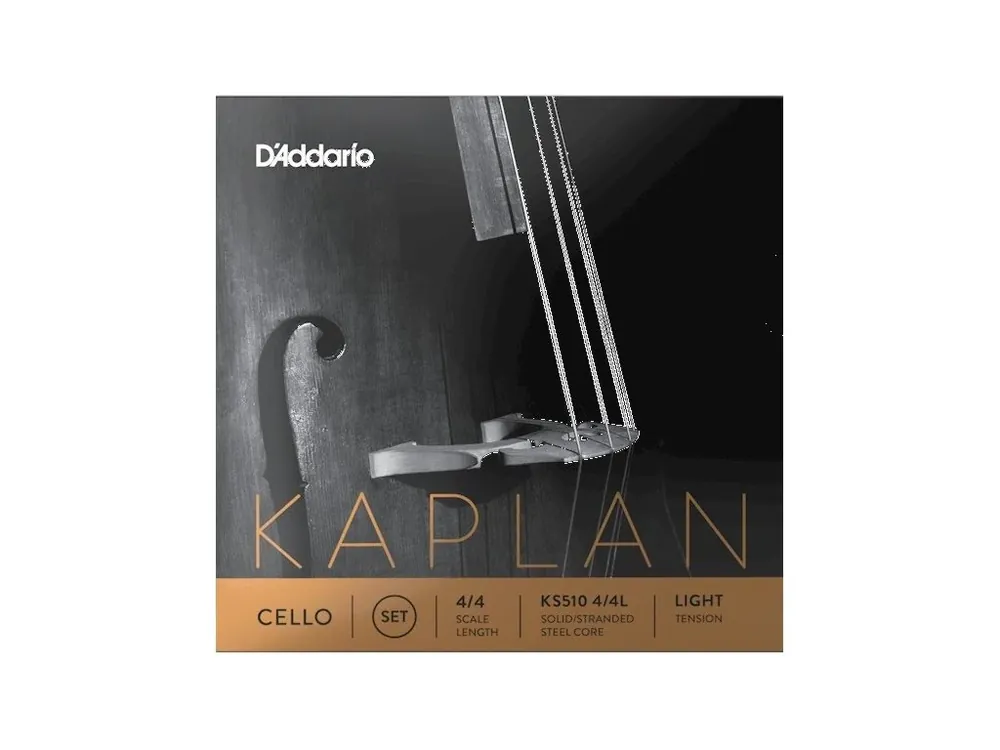 D´ADDARIO - BOWED KS510 4/4M KAPLAN CELLO STRING SET - MEDIUM Pouze Dnes